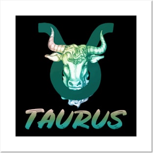 taurus horoscope Posters and Art